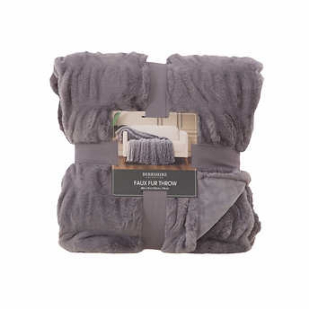 Berkshire Collection Faux Fur Throw - Picture 4 of 4
